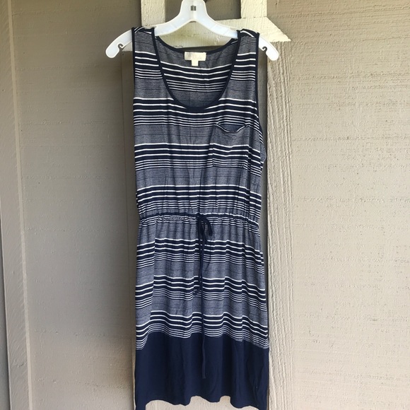 Olive & Oak Dresses & Skirts - Navy Blue & White Dress